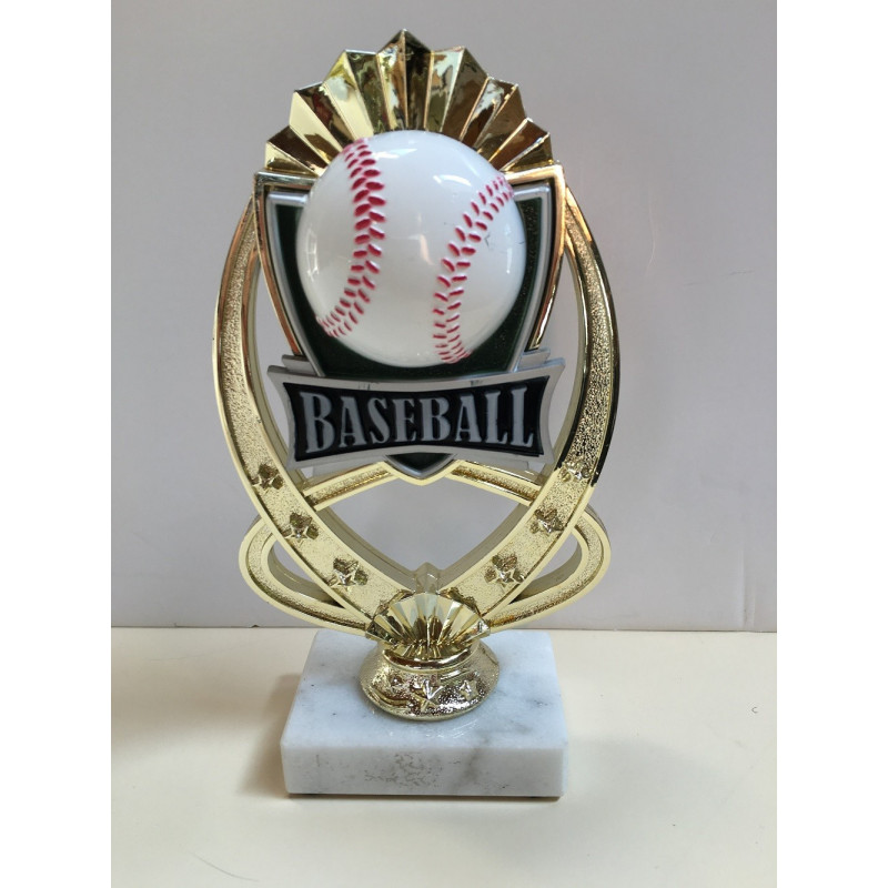 Baseball Starburst Trophy