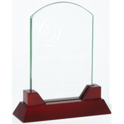Crystal Glass Dome Award- 2 SIZES