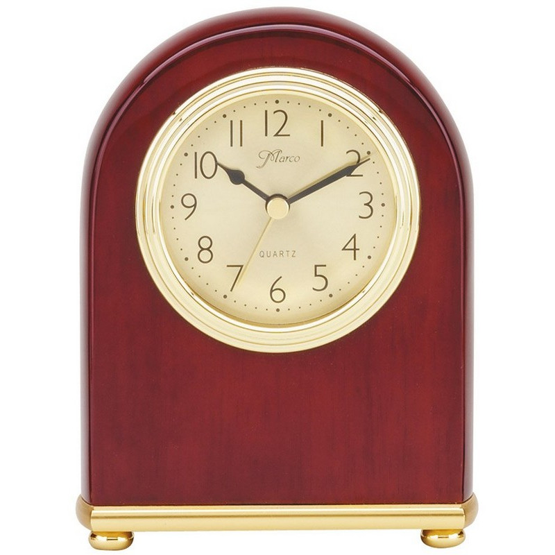 Large Domed Clock - Rosewood Piano Finish