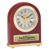 Small Domed Clock- Rosewood Finish
